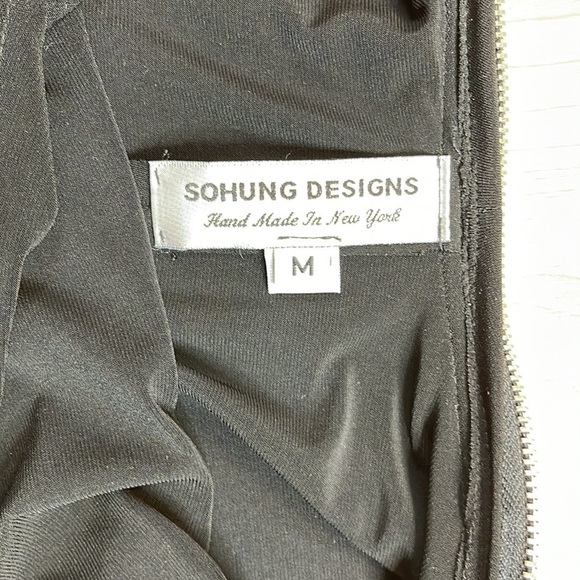 Sohung Designs NYC Spring 2012 Handmade Zipper Dress Size Medium - Picture 8 of 12